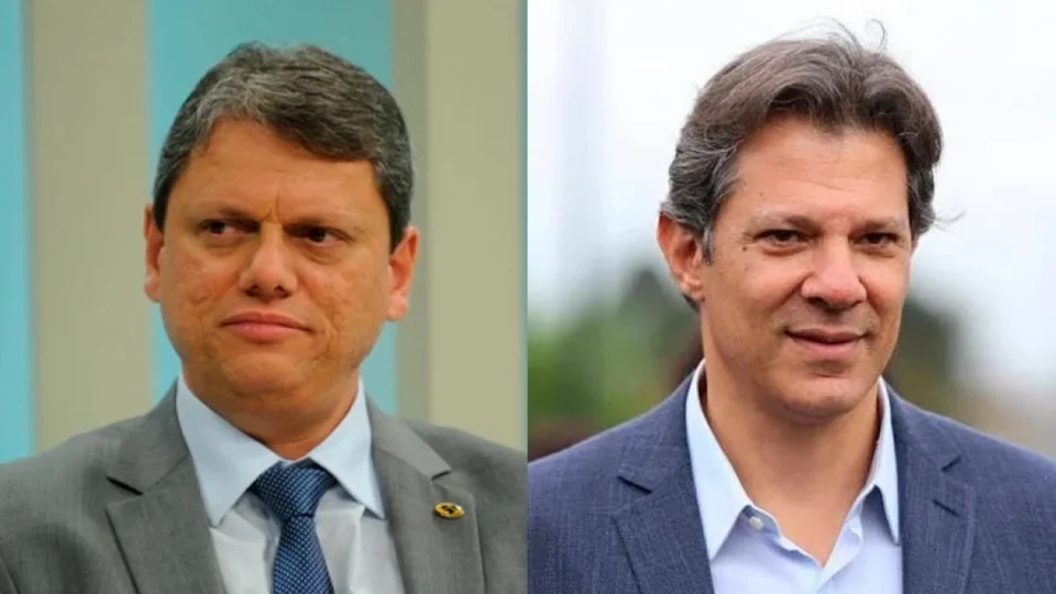 Tarcísio dispara em nova pesquisa e chega a 50,6% contra 33,6% de Haddad em SP