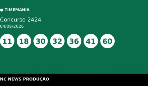 Resultado da Timemania 2424 de 04/08: confira as dezenas