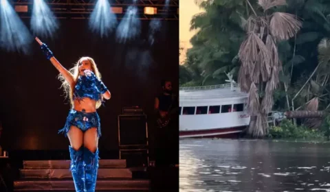 Cantora Viviane Batidão sofre acidente de lancha após show no Pará