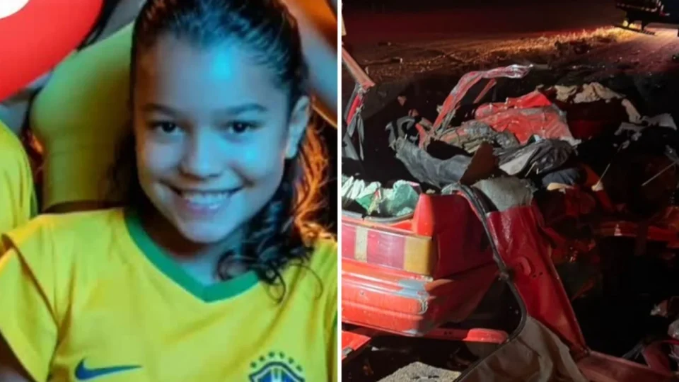 Menina de 8 anos morre após grave acidente na GO-139 com 5 mortes