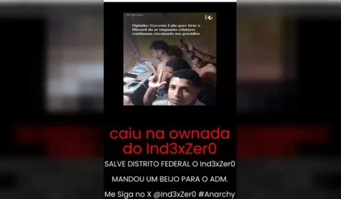Hackers invadem sites do GDF e deixam mensagem com críticas a Lula