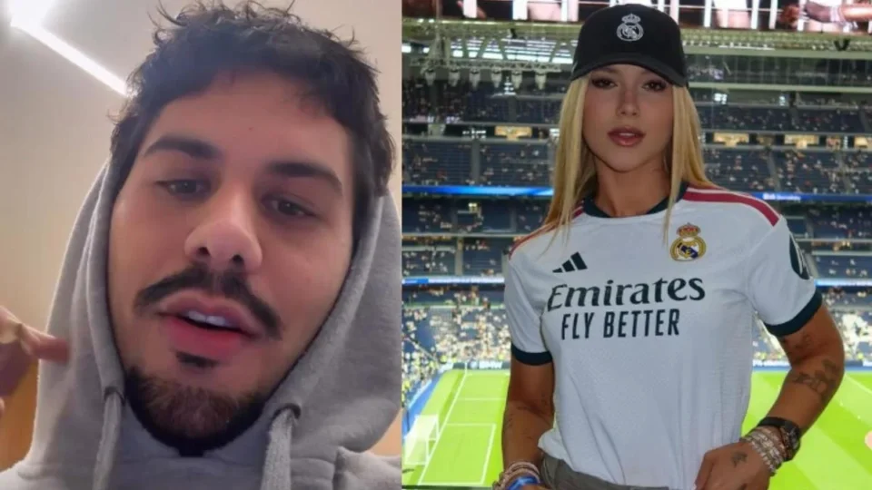 Zé Felipe encontra produtos íntimos de Virginia Fonseca no banheiro e brinca sobre levar itens para Barretos