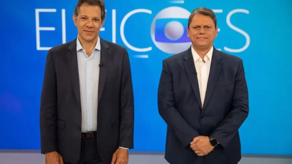 Tarcísio e Haddad sobem o tom no último debate antes da eleição em SP