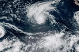 Três furacões avançam ao mesmo tempo pelo Pacífico enquanto El Niño se fortalece