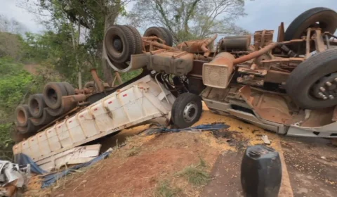 Vereador e secretário ficam gravemente feridos após acidente na GO-010, em Goiás