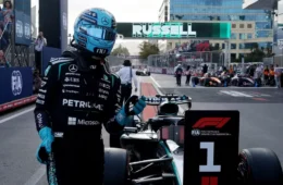 George Russell vence GP do Azerbaijão e reduz vantagem de Kimi Antonelli na Fórmula 1