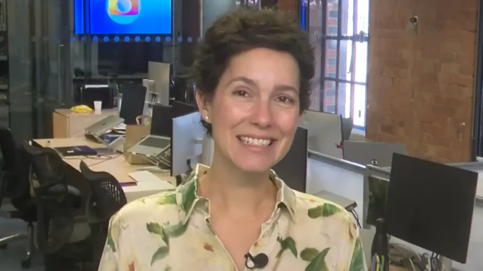 Cecília Malan se despede da redação da Globo em Londres