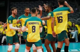 Brasil vence Bolívia por 3 sets a 0 e mantém 100% no Sul-Americano de Vôlei