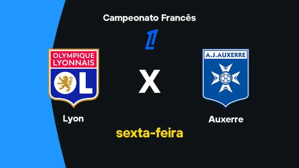 Lyon x Auxerre placar ao vivo: gols e onde assistir hoje às 14h