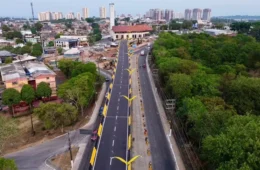 Alça superior do Complexo Passarão é liberada para o tráfego em Manaus