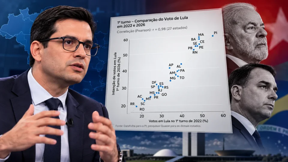 Felipe Nunes aponta ‘três Brasis’ ao analisar pesquisas estaduais para presidente