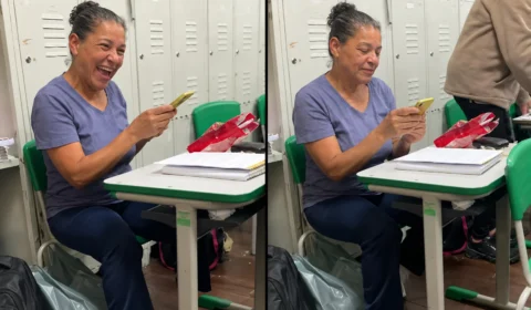 Ela só precisava de uma ajuda: estudante enfrenta rotina pesada e conquista nota 10