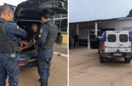 Adolescente furta ambulância, dirige em zigue-zague e é apreendido em Rondônia