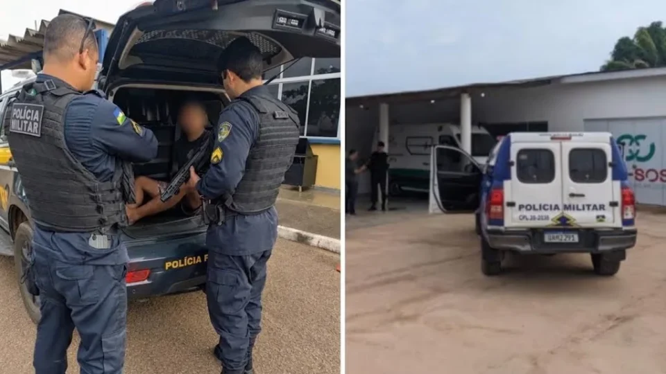 Adolescente furta ambulância, dirige em zigue-zague e é apreendido em Rondônia