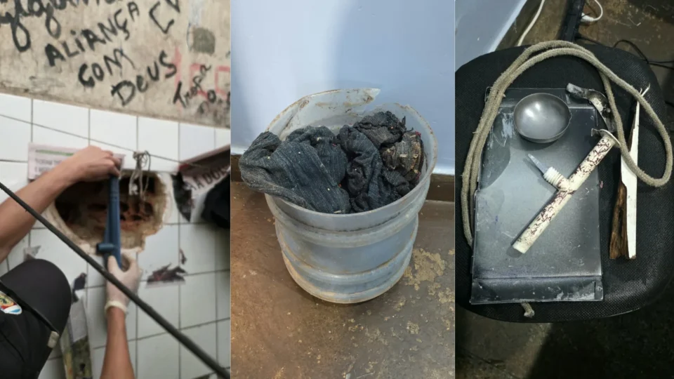 Presos ateiam fogo em pertences após tentativa de fuga ser frustrada em delegacia no AM