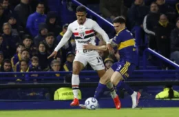 São Paulo perde para o Boca Juniors e fica em desvantagem na Sul-Americana
