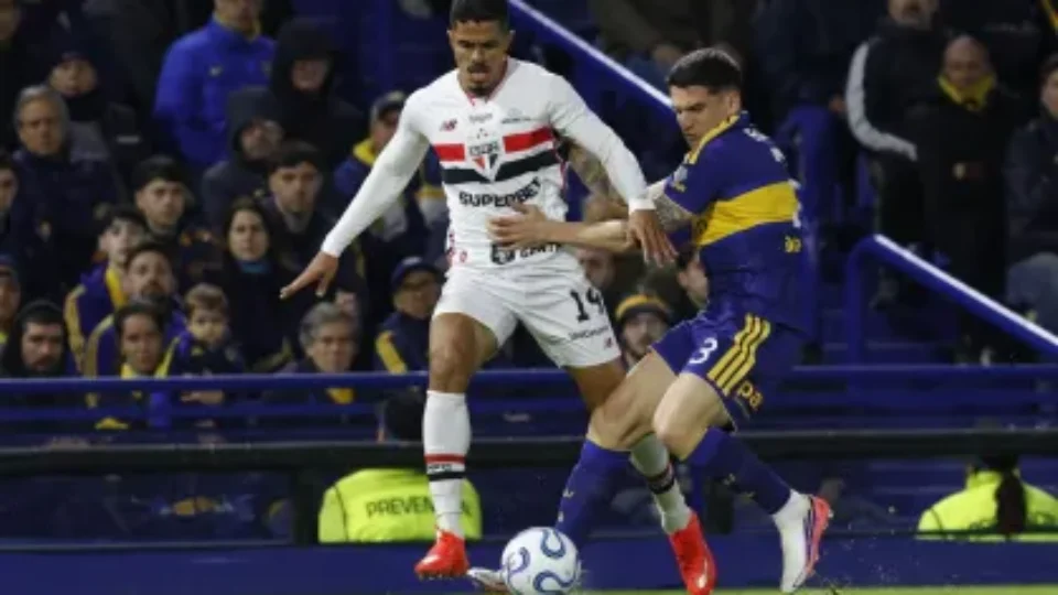 São Paulo perde para o Boca Juniors e fica em desvantagem na Sul-Americana