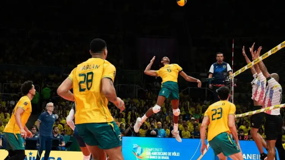 Brasil vence Argentina, conquista Sul-Americano e garante vaga nas Olimpíadas de Los Angeles