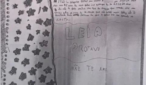 MG: Menina denuncia abusos de padrasto em carta entregue à mãe