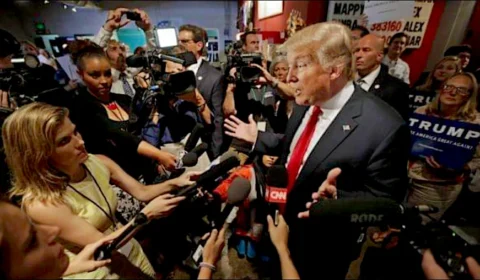 Trump é obrigado pela Justiça a devolver acesso à Casa Branca a CNN, MS NOW e Politico