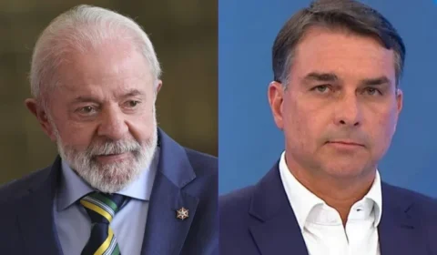 Flávio chama Lula de “gagá” após presidente falar em candidato ligado a milicianos