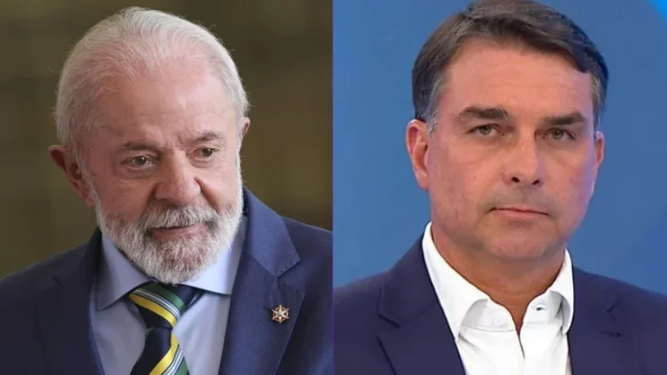 Flávio chama Lula de “gagá” após presidente falar em candidato ligado a milicianos