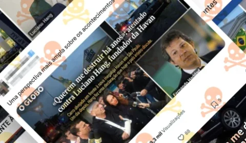 Golpistas usam imagem de Luciano Hang e falso atentado para promover plataforma financeira fraudulenta