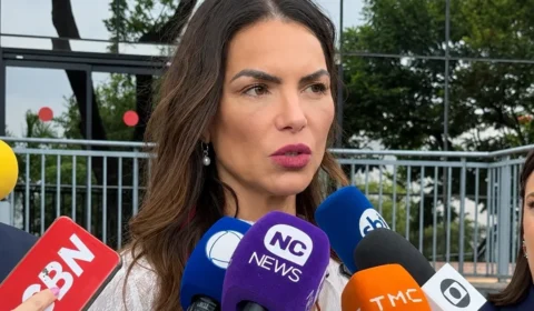 Empresa de Paula Belmonte é cobrada na Justiça por dívida de mais de R$ 3 milhões