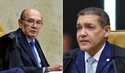 Gilmar pressiona Kassio por WhatsApp, fala em “tramoias” e ministro bloqueia decano do STF