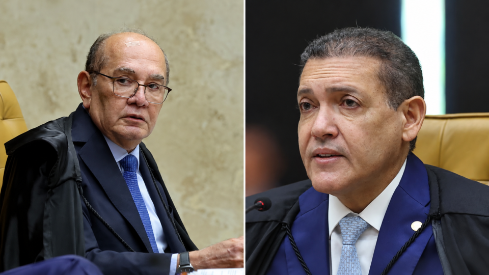 Gilmar pressiona Kassio por WhatsApp, fala em “tramoias” e ministro bloqueia decano do STF