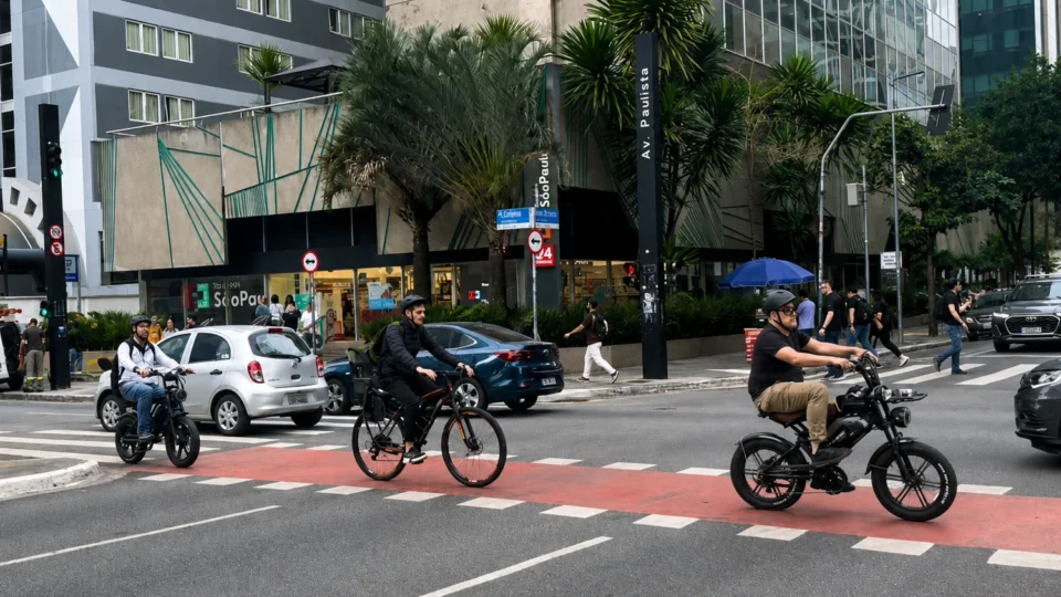Do trânsito à mobilidade: bicicletas elétricas avançam em São Paulo e reduzem tempo de deslocamento de trabalhadores