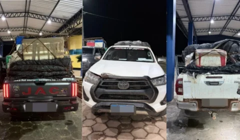 PRF intercepta transporte irregular de pescado e cumpre mandado de prisão na BR-210 no Amapá