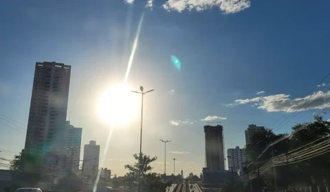 Alerta vermelho: onda de calor pode elevar temperaturas em 5°C em Cuiabá e região