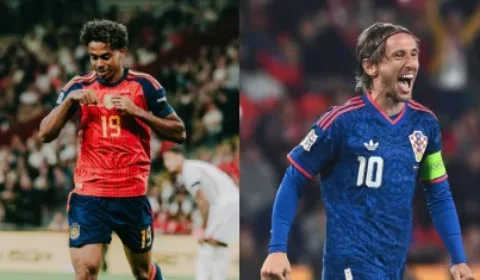 Espanha encara Croácia em duelo pela liderança da Liga das Nações