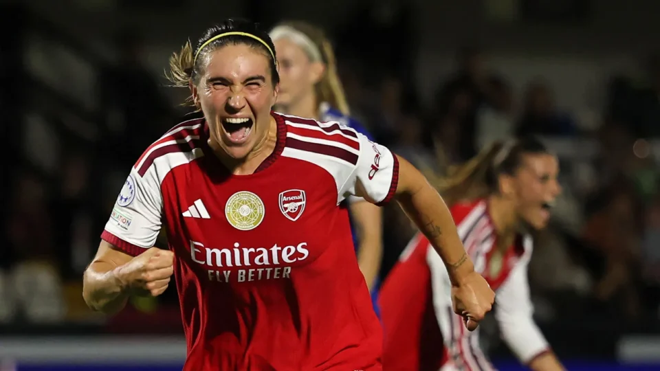 Arsenal sofre até os acréscimos, mas estreia na Champions com vitória sobre o HB Køge