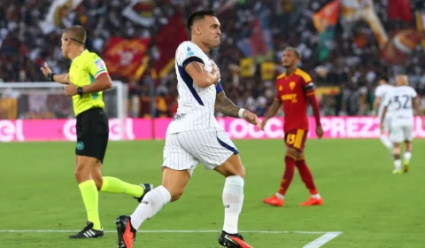 Roma e Inter empatam em 2 a 2 em jogo eletrizante pela Serie A