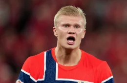 Haaland supera Ronaldo e Ibrahimovic após marcar dois gols decisivos pela Noruega