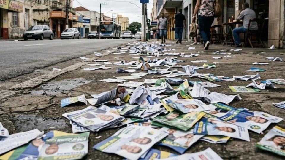 SP já soma 4,3 mil denúncias de propaganda irregular nas eleições de 2026