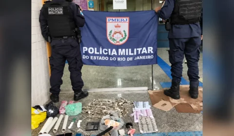 Líder do TCP e companheira são presos com drogas, arma e R$ 34 mil no RJ