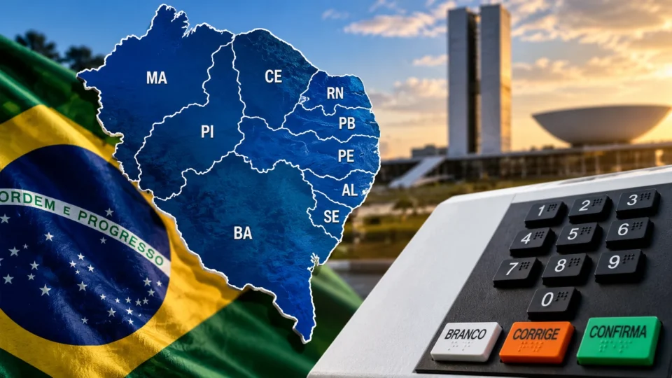 Eleição no Nordeste: quatro estados têm empate técnico e outros quatro mostram vantagem fora da margem