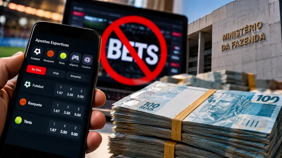 Governo estima devolver R$ 1,7 bilhão a apostadores após proibição das bets