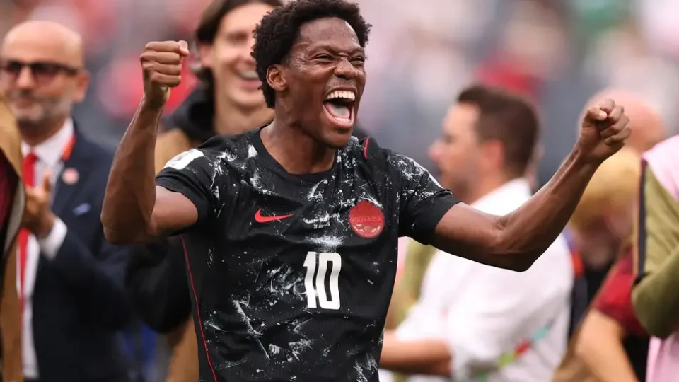 Jonathan David marca de rebote e faz segundo gol pelo Atlético de Madrid
