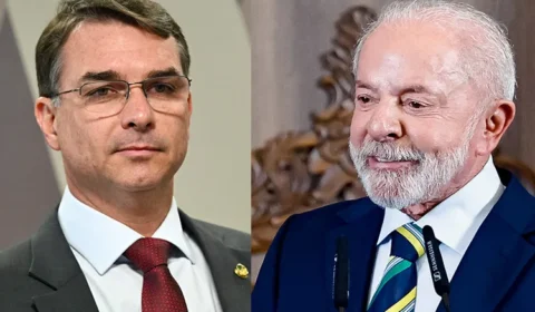 Lula e Flávio Bolsonaro empatam com 46% no segundo turno, aponta pesquisa