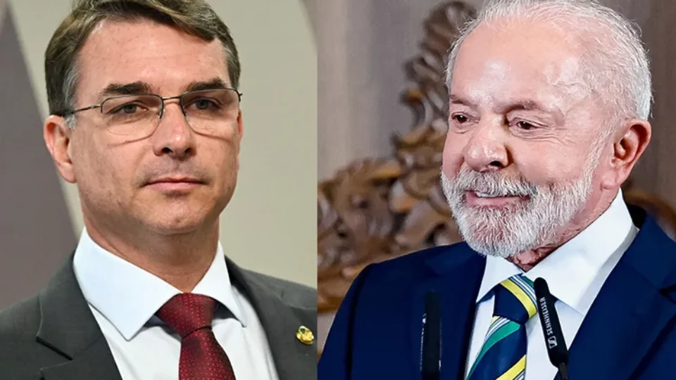 Lula e Flávio Bolsonaro empatam com 46% no segundo turno, aponta pesquisa