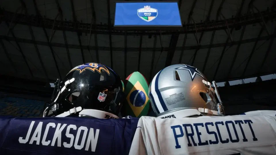 Cowboys x Ravens: NFL estreia no Maracanã neste domingo com jogo histórico no Brasil