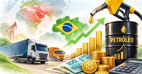 Com a valorização do produto no mercado internacional, estados, municípios e União podem registrar crescimento em receitas ligadas à produção e comercialização do petróleo.