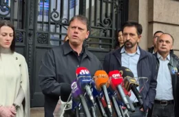 Tarcísio defende resposta institucional para crise no STF e diz que ‘ninguém está acima da lei’