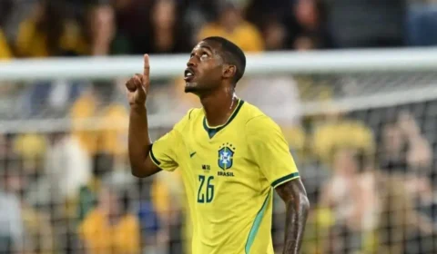 Rayan marca nos acréscimos, e Brasil empata com a Austrália no primeiro amistoso pós-Copa