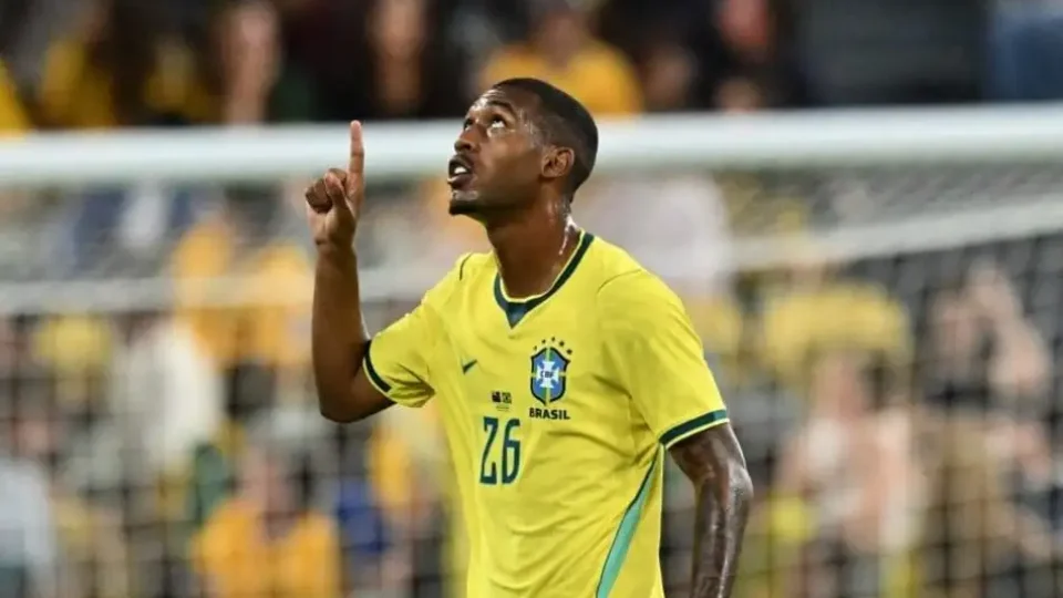 Rayan marca nos acréscimos, e Brasil empata com a Austrália no primeiro amistoso pós-Copa