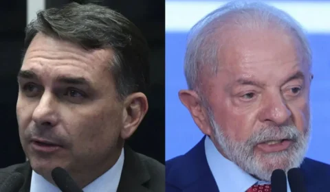 Flávio Bolsonaro encosta em Lula e disputa fica tecnicamente empatada no 2º turno, aponta pesquisa